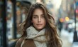 © piai - A young skinny woman is walking in the streets of New York