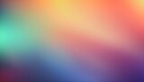 Fototapeta  - 4K Beautiful color gradient background with noise. Abstract pastel holographic blurred grainy gradient banner background texture Colorful digital grain soft noise effect Nostalgia, generative ai