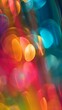 brightly colored lights shining room tiny gaussian blur abstract radiate connection saturated pastel color spots vibrant