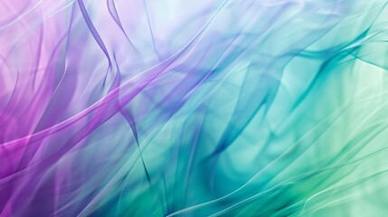 Wall Mural - Green blue purple abstract background Gradient Colorful background with copy space for design Wide banner Website header : Generative AI