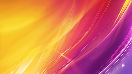 Aufkleber - Yellow red purple abstract background Gradient Blend Bright colorful rainbow background with space for design Multicolor Mothers day Web banner Wide Panorama : Generative AI