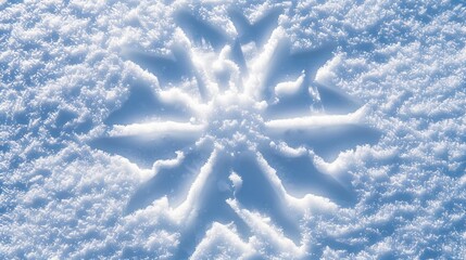 Aufkleber - Snow background Texture of wet snow with sun symbol pattern in the winter window of the car outdoors closeup Happy joyful sunny image : Generative AI