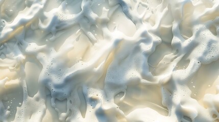 Aufkleber - Natural background beautiful texture of fine white beach sand with a Golden sheen closeup : Generative AI