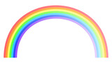 Fototapeta  - 半円の7色の虹