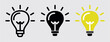 © Arima. - light bulb idea concept, lamp illustration, idea icon illustration, idea, lamp.