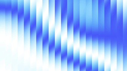 Fototapete - Blue and white modern abstract looped animation. Seamless gradient background in light neon pastel colors. 4k loop