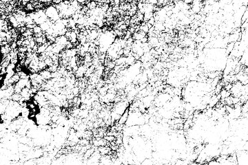 Wall Mural - Abstract grunge black and white distressed texture background