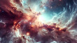  a breathtaking view of a galaxy, showcasing swirling clouds of stars, nebulas, and cosmic dust against a dark backdrop, generative ai