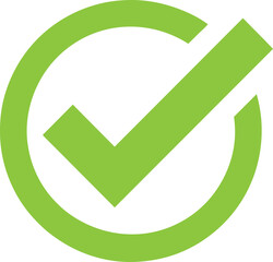 Green check mark icon