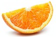 © Karol - Vibrant orange slice isolated on white