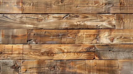 Wall Mural - Wood plank brown texture background.