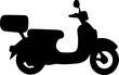 motorcycle, scooter, icon, means of transportation, two wheeler