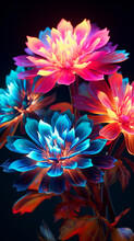 Colorful Butterfly Beauty Plant Water Hibiscus Red Tropical Frangipani Spa Stones Beautiful Pink Water Lily Flower Made Rose Water Splashed Light Emanating Floating Macro Photography Generative Ai