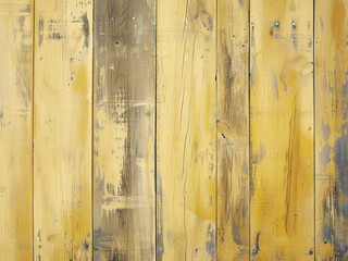 Wall Mural - vertical yellow wood background