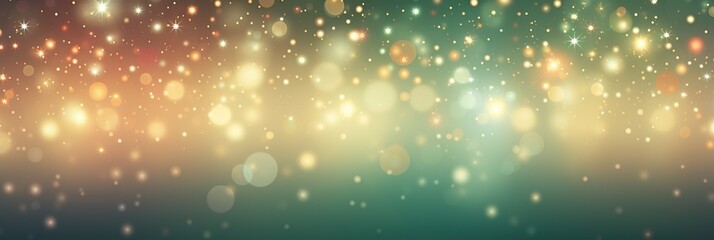 Poster - A dreamy and dynamic display of a colorful background adorned with twinkling stars, creating a mesmerizing and enchanting scene
