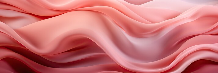 Aufkleber - A mesmerizing visual of pink wavy lines dancing across the background, creating a harmonious and dynamic contrast