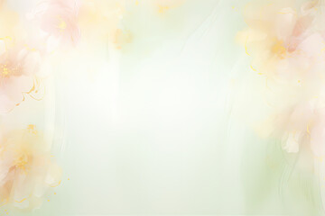 Aufkleber - A dreamy image capturing the beauty of blurred flowers against a clean white backdrop, creating a sense of movement and grace