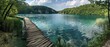Plitvice Lakes, Croatia: crystal-clear waters cascade through lush greener