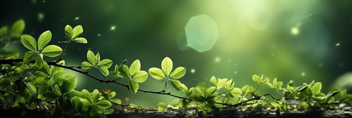 Aufkleber - plants leaves are showcased in brilliant clarity, capturing the essence of natures delicate beauty up close
