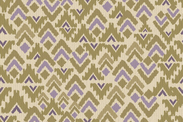 Wall Mural - abstract seamless motif fabric patterns, abstract ikat, carpet, fabric, batik
