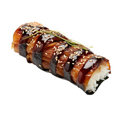 Unagi isolated, transparent background white background no background