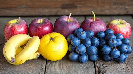 Sticker - fruits on the table