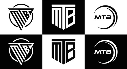 MTB logo. M T B design. White MTB letter. MTB, M T B letter logo design. Initial letter MTB linked circle uppercase monogram logo. M T B letter logo vector design. top logo, Most Recent, Featured,