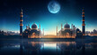 Background for ramadhan eid al fitr events