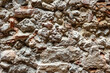 Un mur en pierre apparente, effet de texture ancien
