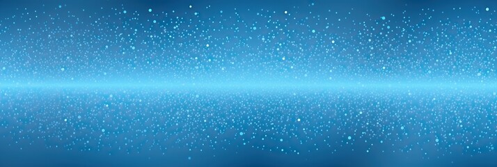 Aufkleber - A mesmerizing blue background adorned with shimmering water droplets, creating a serene and otherworldly atmosphere