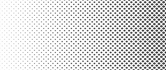 Wall Mural - Blended  black triangle on white for pattern and background,Halftone effect.