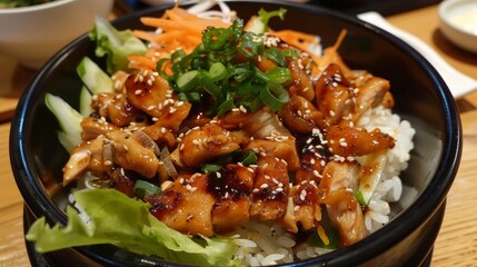 Wall Mural - Korean food - teriyaki chicken