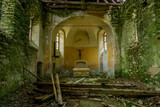 Fototapeta  - old abandoned church