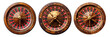 roulette wheel png ,casino wheel isolated on transparent background ,generative ai