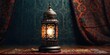 Vintage arabic lantern, theme of Eid-al-Adha, the Feast of Sacrifice