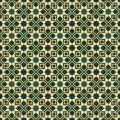 Wall Mural - Arabic pattern background. Islamic ornament vector. Traditional Arabian geometry.