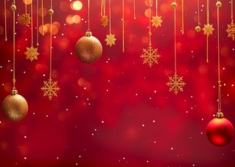 christmas background gold tree images, in the style of light red and maroon, flat, limited shading, 