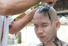 Shaving Your Head To Become A Monk