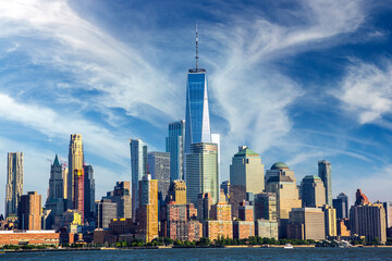 Poster - Manhattan cityscape in New York