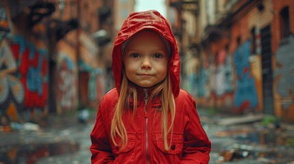 Wall Mural - Hip Hop Kid on the Streets