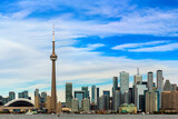 Fototapeta Mapy - Toronto and CN Tower, Canada