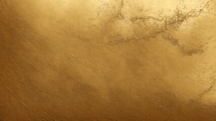 Canvas Print - Abstract golden grunge background. Yellow metal texture with scratches