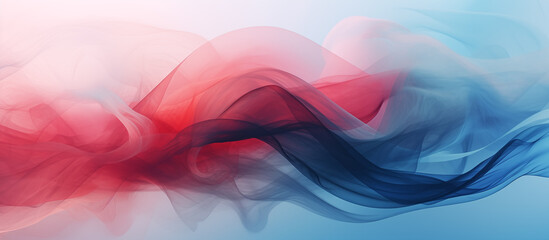 Wall Mural - Beautiful abstract liquid waves gradient colors background. 
