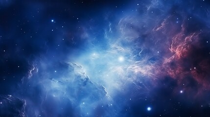 Wall Mural - Galaxy in deep space. Beauty of universe.