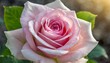 closeup of a lovely pink rose rosaceae