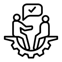 Poster - Communication Skills Icon