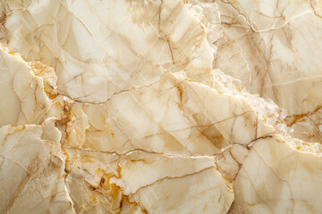 A close-up and top view of natural marble textured background, with elegant light brown and beige texture...