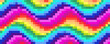 Multi colours pixelated background. Rainbow colours. Colors squares pattern.
