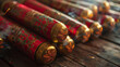 © Justlight - Firecrackers The loud sound of firecrackers can be heard throughout Chinese New Year celebrations believed to scare away bad luck and usher in a prosperous new year.