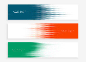 Wall Mural - set of three corporate web backdrop template for website presentation